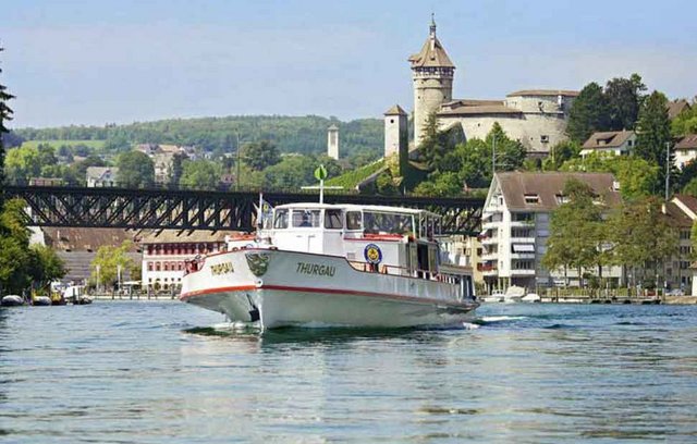 Schifffahrt Untersee Rhein