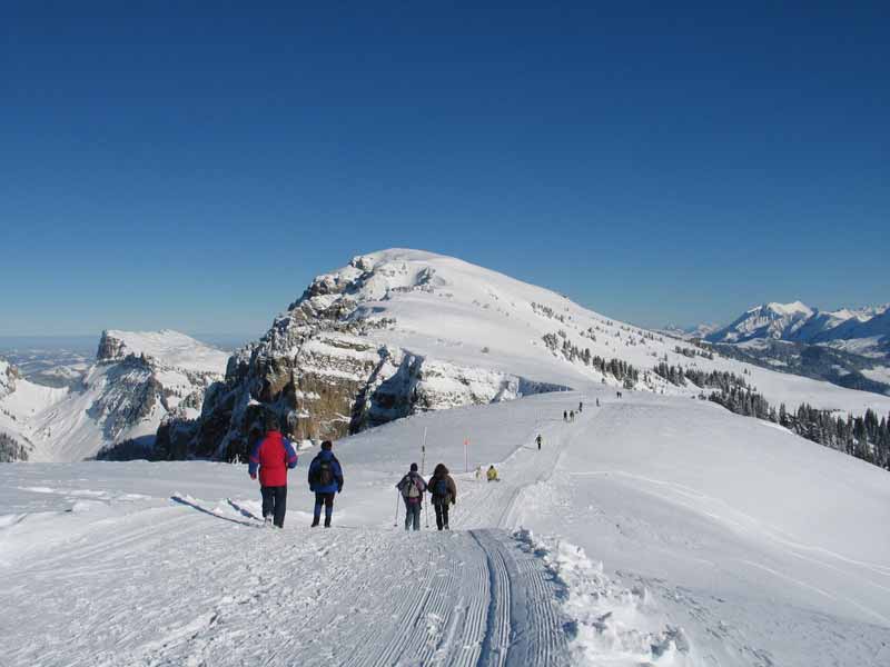 Winter in den Bergen